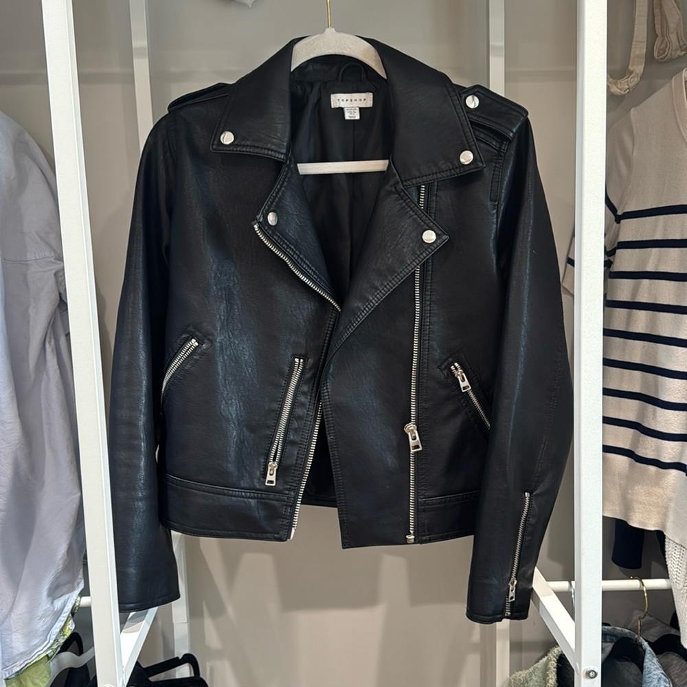 Leather jacket
